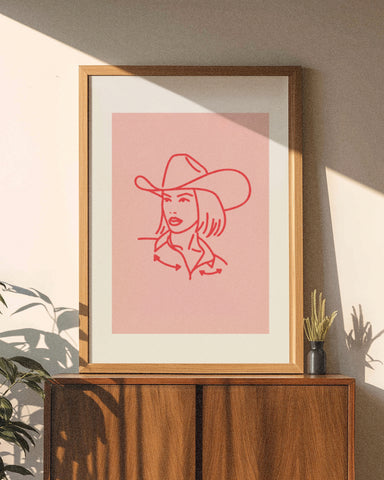 'Nothin' But A Fool' Digital Printed Poster