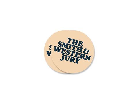 The Smith & Western Jury Logo Sticker